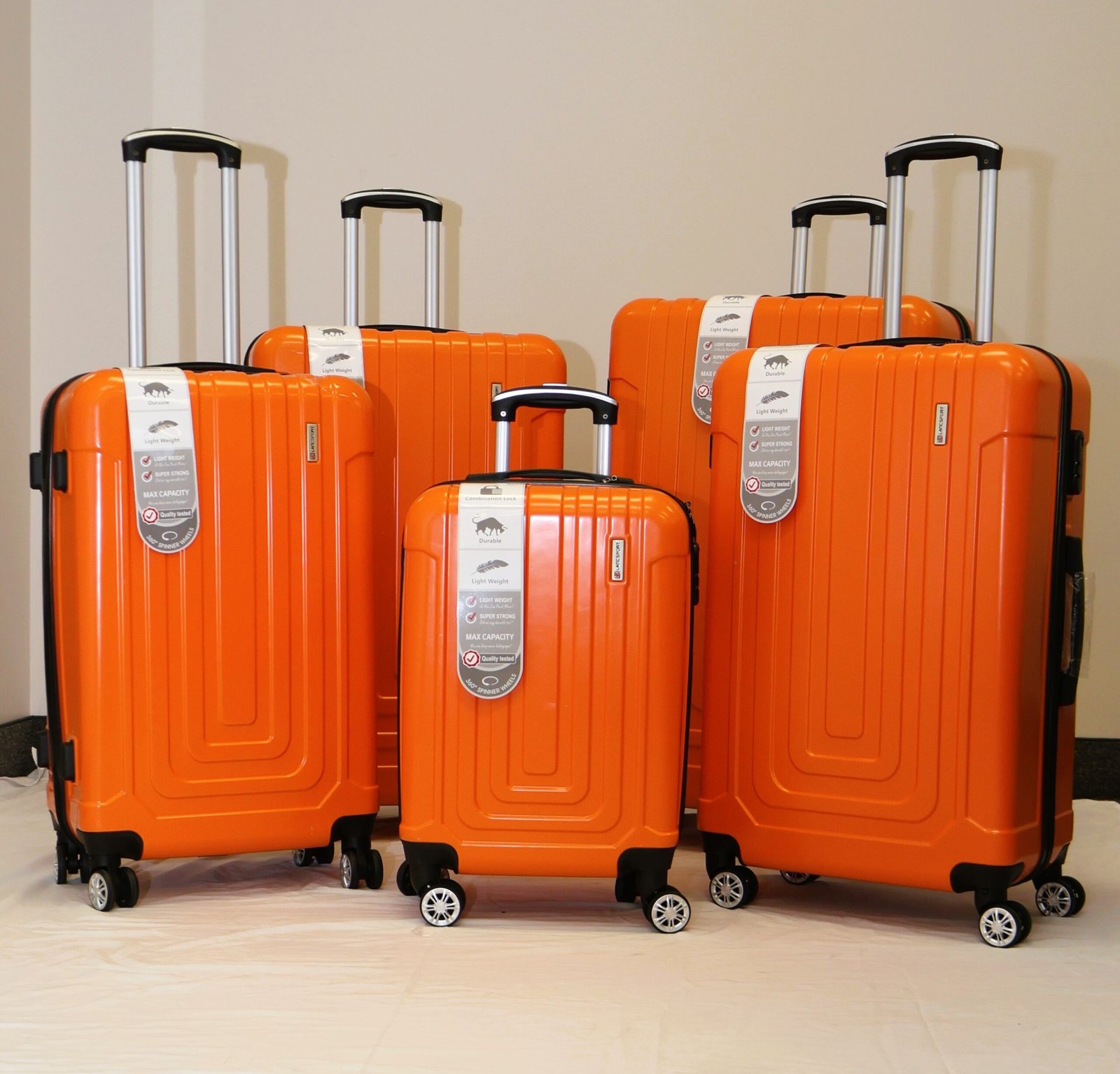 PC 02 (2) PC 02: 5-piece lightweight luggage - Image 2