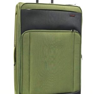 JP01: 4-piece JUSTPACK luggage set in 32" size. Made of 100% polyester with durable sandwich cargo wheels. Quality control approved.